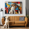 Custom Pet Portrait - Mondrian Style