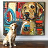 Custom Pet Portrait - Picasso Abstract Style