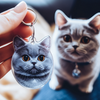 Custom Acrylic Keychain For Pets (5-6CM)
